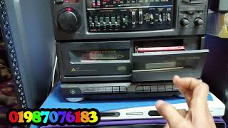 Sony tape recorder radio cassette player পুরনো দিনের সনি টেপ রেকর্ডার রেডিও ক্যাসেট প্লেয়ার ২০০W [upl. by Nraa403]