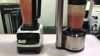 Nobby by TESCOM gokusen Vacuum Blender TMV2000AU Test  Tomatoes [upl. by Eiahpets]