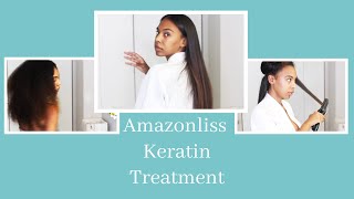 Amazonliss Keratin Treatment For Afro Hair  Nutree Professional [upl. by Aidnyc817]