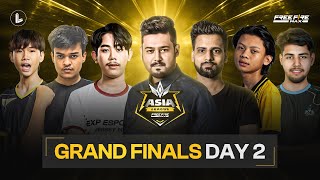 FREE FIRE ASIA LEAGUE  GRAND FINALS DAY 02 FT ROCKY MAFIAS EXP ONIC TSG CGGG PE [upl. by Enomes]