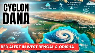 Cyclone Dana Odisha WB On Alert When And Where Is Cyclone Dana Expected To Make Landfall [upl. by Meeharb559]