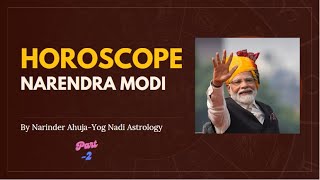 Narendra Modi Horoscope Analysis Birth Chart nadiastrology birthchartanalysis kundlianalysis [upl. by Sybley543]