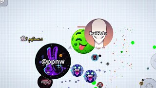 اقاريو تنضيف سيرفرات اقاريو ☠️😎Agario  destroying everything [upl. by Anerahs743]