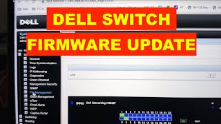 HOW TO UPDATE FIRMWARE on DELL N4032N4032FNSERIES NETWORK SWITCH [upl. by Rubina]