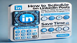 How to Schedule Posts on LinkedIn [upl. by Kuhlman]