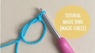 How to Crochet  Magic Ring or Magic Circle [upl. by Gustafsson188]