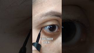 Eyeliner Idea makeup tutorial eyeliner eyelinertoturial hack beauty shots youtubeshorts [upl. by Eleazar]