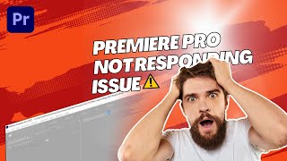 HOW TO SOLVE ADOBE PREMIERE PRO NOT RESPONDING ISSUE  PROJECT CRASHED [upl. by Valentia]