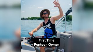 First Time Pontoon Owner [upl. by Gnort400]