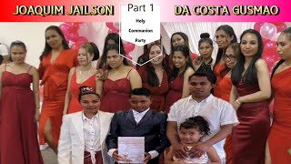 Joaquims 1st Holy Communion Party  Crewe 21052022 Part 1 [upl. by Ajed]