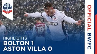 HIGHLIGHTS  Bolton Wanderers 10 Aston Villa [upl. by Liebman]