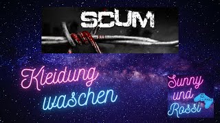 Kleidung waschen SCUM Tutorial für Anfänger Guide Deutsch Seife benutzen [upl. by Lika310]