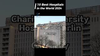 10 Best Hospitals in the World 2024 shorts ranking hospital [upl. by Lupe]