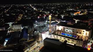 Spanhoek  Night  Yogh Hospitality Jewish Synagogue amp Mosque DJI MINI 3  27K [upl. by Alauqahs]