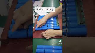 Lithium battery battery lithiumbattery batteryfactory DIY lifepo4battery 18650battery 32700 [upl. by Tnomel]