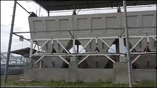 batching plant 180cbmhour concretemachinery [upl. by Drapehs571]