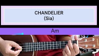 Chandelier Sia ukulele cover song [upl. by Anitsirhcairam715]