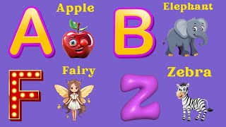 ABC Phonics Song  Alphabet letter sounds  ABC learning for toddlers  Education ABC Nursery Rhymes [upl. by Steinberg471]