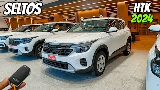 Kia Seltos HTK 2024 ❤️ Seltos Second Base Model  Price • Features • Real Life Detailed Review [upl. by Teena3]