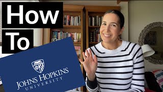 Johns Hopkins Supplemental Essays 3 TRICKS YOU MUST DO [upl. by Finella]