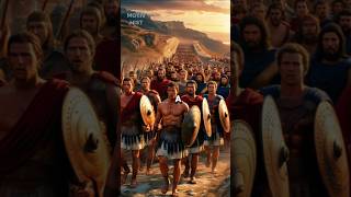 The Battle of Thermopylae 300 Spartansyoutubeshorts battle history [upl. by Judsen908]