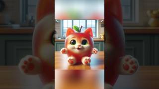 Kucing berubah jadi Gummy buah buahan kucing cat funny [upl. by Ester875]