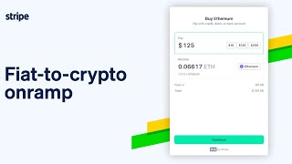 Stripe Lanuches New Crypto Hosted Onramp [upl. by Agace920]