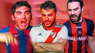 River vs San Lorenzo  Reacciones de Amigos  Liga Argentina 2024 [upl. by Nnylassej316]