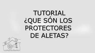 Para qué sirven los protectores de aletas de dardos [upl. by Rufus32]