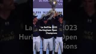 Congratulations to La Dolfina The 2023 Hurlingham Open Polo Champions wwwliveaapolocom polo [upl. by Grados]