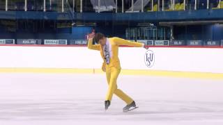 2015 ISU Junior Grand Prix  Zagreb Men Short Program Petr KOTLARIK CZE [upl. by Polky]