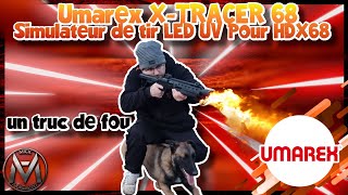 Xtracer Umarex pour hdx68 T4E simulateur de tir LED  le délire [upl. by Yroger]