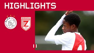 Our youngsters on fire ❤️🔥  Highlights Ajax O13  Zeeburgia O13 [upl. by Ytsirt950]