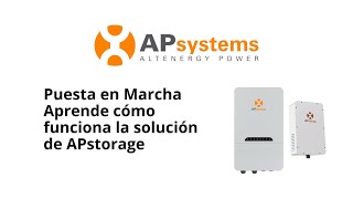 Webinar APsystems Puesta en Marcha Aprende cómo funciona la solución de APstorage [upl. by Fay892]