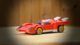 TimeLapse LEGO 76906 1970 Ferrari 512 M [upl. by Akiret114]