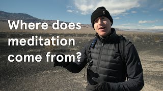 Exploring Lifes Biggest Questions with Andy Puddicombe Where did meditation come from [upl. by Wisnicki]