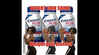 WEIGHT GAIN SHAKEENSURE PLUS [upl. by Lilaj]