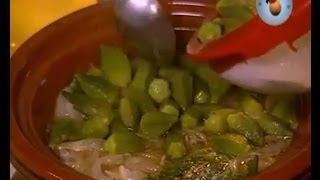 Choumicha amp lOeuf Marocain  Tajine de gombos aux oeufs Ep 24  شميشة  طاجين ملوخية والبيض [upl. by Ilan]