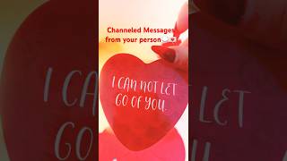 Channeled messages from your person💌♥️ soulmate tarot lovemessages lovereading [upl. by Heeley]