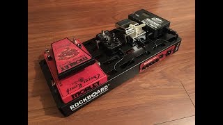 UNBIASED GEAR REVIEW  Rockboard by Warwick Tres 31 Pedalboard and accessories [upl. by Nadean]