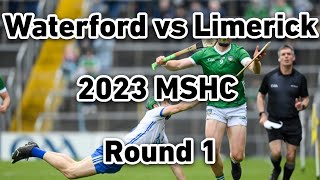 Waterford vs Limerick 2023 Munster Hurling Championship Round Robin [upl. by Adnical557]