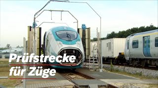 Die erste Runde  Auf der Prüfstrecke für Züge  EisenbahnRomantik [upl. by Eirrac]