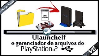 Ulaunchelf o gerenciador de arquivos do Playstation 2 [upl. by Holcomb532]