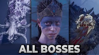 Hellblade Senuas Sacrifice  All Bosses  Ending [upl. by Ahsinrac435]