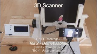 3D Photogrammetrie Scanner  Aufbau und Betrieb  Teil 2 Betriebsablauf [upl. by Leanahtan]