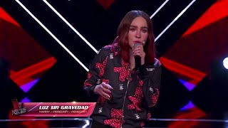 Belinda  Luz Sin Gravedad  La voz kids México 2021 [upl. by Otrebliw]