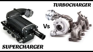 Supercharging VS Turbocharging Which Is Better [upl. by Mano334]