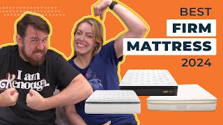 Best Firm Mattress 2024  Our Top 8 Picks UPDATED [upl. by Nicolis258]