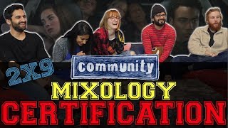 Community  2x10 Mixology Certification  Group Reaction [upl. by Alaek]