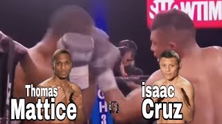 MATTICE VS CRUZ [upl. by Dranyer458]